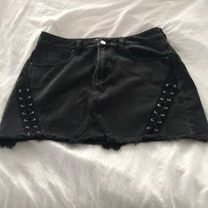 PAC SUN Jean mini skirt